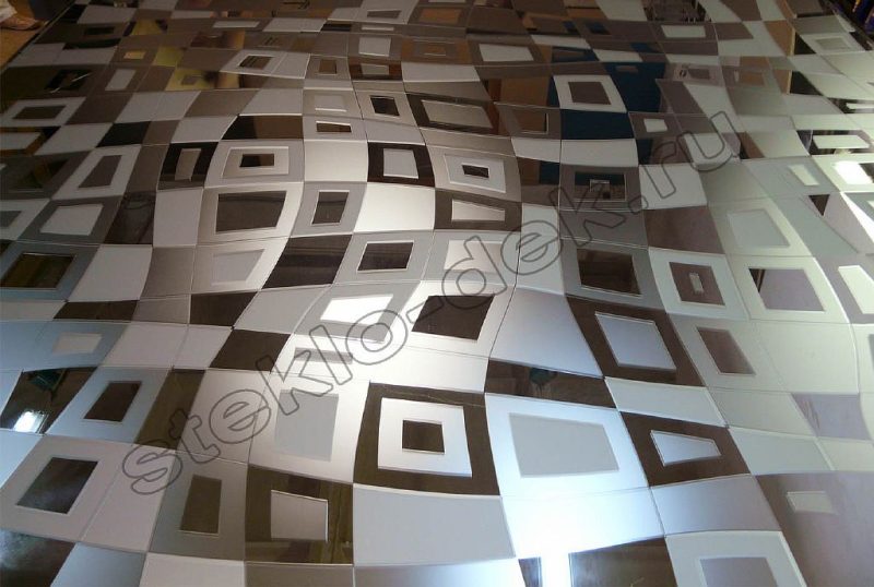 Zerkalo dekorativnoe matovoe bescvetnoe ILLJuZIJa (SMC-042) (3)